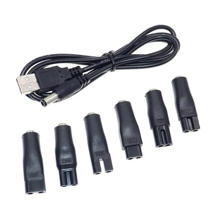 Interfaz de conversión de cable de alimentación de conector macho de 5,5 x 2,1 mm a conector hembra C8 - 1