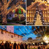 Luces De Fairy Solar LED 50/100 LED Impermeables Con 8 Modos Para Decoración De Jardín Fiesta Navidad Boda Luces De Cadena Para Exterior - details 4