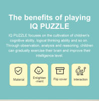 Juguete De Desarrollo Inteligente Para Niños Rompecabezas De Lógica Y Pensamiento Juego Cerebral Educativo En 3D - details 1