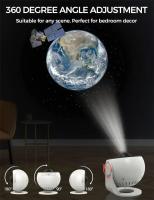 Proyector De Estrellas Nocturnas 360° Luz De Noche Galaxia Rotativa Planetario Para Habitación De Niños Regalo De San Valentín Boda Decoración - details 1