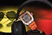 Reloj De Pulsera De Cuarzo Pagani Design 2024 Para Hombre 41MM Acero Inoxidable Cristal De Zafiro Nylon Resistente Al Agua 5Bar - details 10