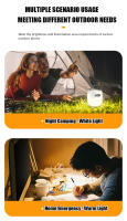 Linterna De Camping Recargable USB 15000mah Con 3 Colores 230 Horas De Duración Magnética Emergencia Para Lámpara De Tienda Al Aire Libre - details 10