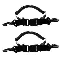 Cordón Duradero Para Buceo Con Hebilla De Nylon Y Carabinero Para Cámara Subacuática Seguridad Anti Perdida Para Escalada - details 2