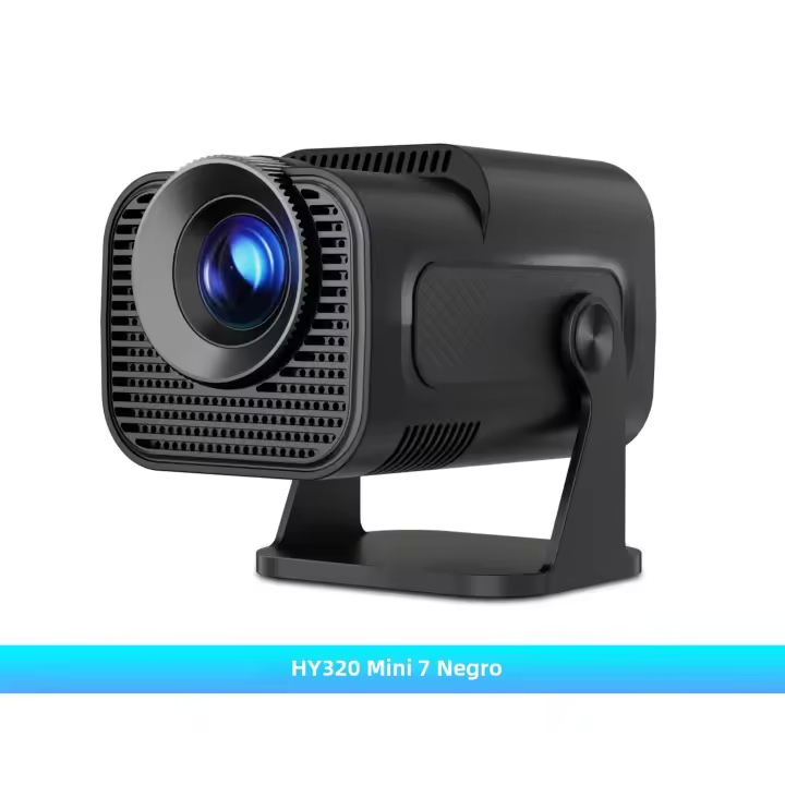 Proyector Portátil Magcubic HY320 Mini 720P Android 11 4K 300ANSI Wifi6 BT5.0 Cine Al Aire Libre Rotable 180° Con Altavoz Integrado - 1