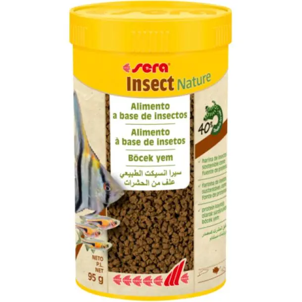 Sera Insect Nature - Alimento a Base de Insectos - 1