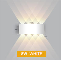 Lámpara De Pared Nórdica LED De Aluminio Para Interior Y Exterior IP65 Blanca Y Negra Moderna Para Pasillos Escaleras Dormitorio Baño Iluminación Diaria - details 3