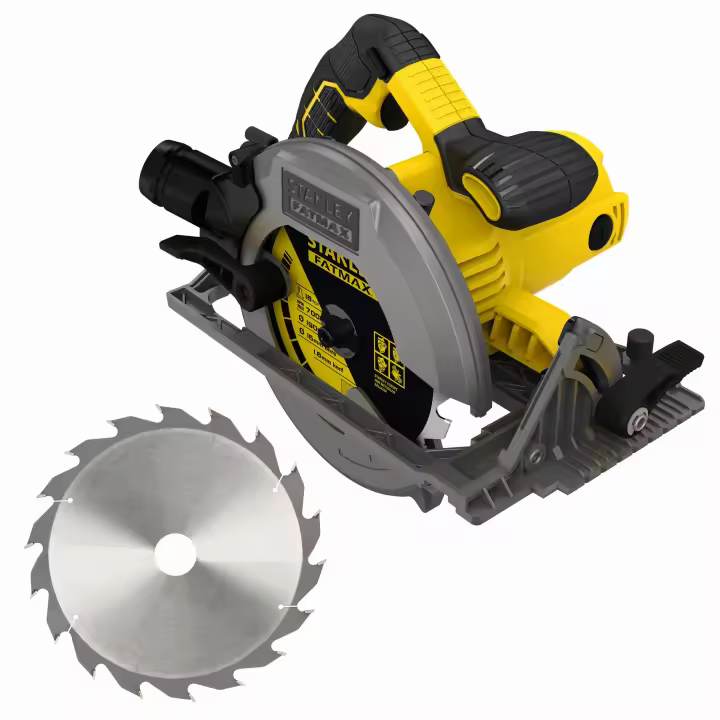 Sierra Circular Stanley 1650W FATMAX® - Potente Motor - Alta Precisión - 1