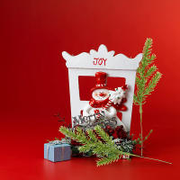 10PCS Piñas De Pino Artificiales Para Decoración Navideña Y Año Nuevo Arbol De Navidad Artificial Decoraciones Para El Hogar Y Scrapbooking - details 2
