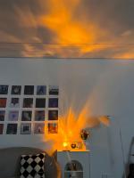 Proyector De Ondas De Agua Luz Nocturna 16 Colores Lámpara De Cristal De Llama Para Decoración Del Hogar Sala De Estar Dormitorio - details 8