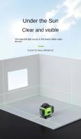 Nivel De Láser Verde 4D Con 16 Líneas USB Recargable Auto-Nivelado 360° Horizontal Y Vertical Potente Chorro De Láser Herramienta De Medición - details 7