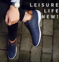 Zapatos De Caminar Para Hombre Tenis Casuales Microfibra Antideslizante Suela De Goma Respirables Resistentes Al Desgaste Para Primavera/Otoño - details 1