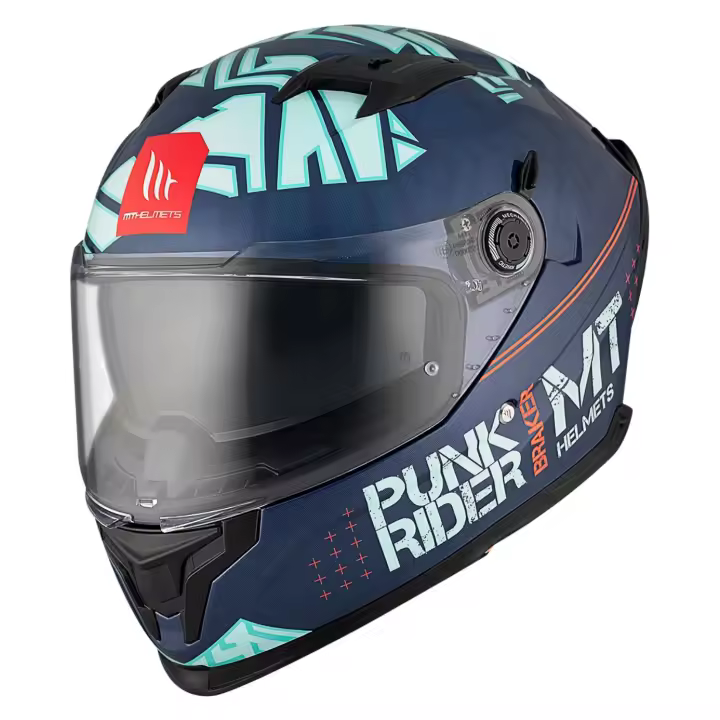 Casco Moto Casco Mt Braker Sv Punkrider   Ce U - 1