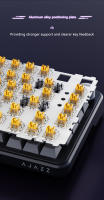 Teclado Mecánico AJAZZ Magnetic Shaft AK820MAX Gaming Con Cable Triple Modo Personalizable Teclado Estándar De 82 Teclas Interfaz USB - details 7