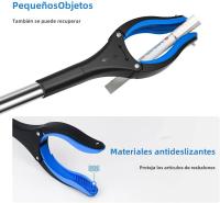 Extensor De Mano Plegable Para Recoger Basura Herramientas De Limpieza Colapsables Gancho Para Lanzar Basura Herramientas Prácticas Para Ancianos - details 8