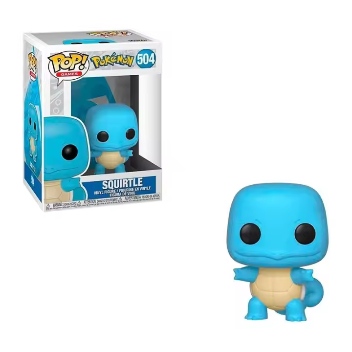 Funko POP! Vinyl Pokémon-Squirtle- Figura Coleccionable Oficial - Juguete para Niños y Adultos - Fans - Diversidad de Personajes y Temáticas - 1