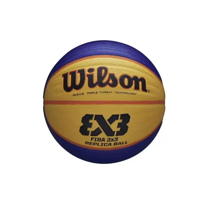 4on Balón de Baloncesto Wilson FIBA 3X3 Replica - Tamaño Oficial, Tecnología Wave, Ideal para Competencia y Entrenamiento Tamaño 6  Paris 2024 - 1