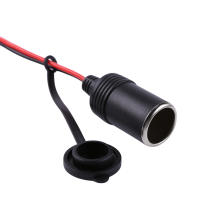 Conector De Enchufe De Coche DC 12V 24V Adaptador De Enchufe De Cigarrillo Para Camiones Y Motocicletas Con Cable Y Fusible De 10A - details 15
