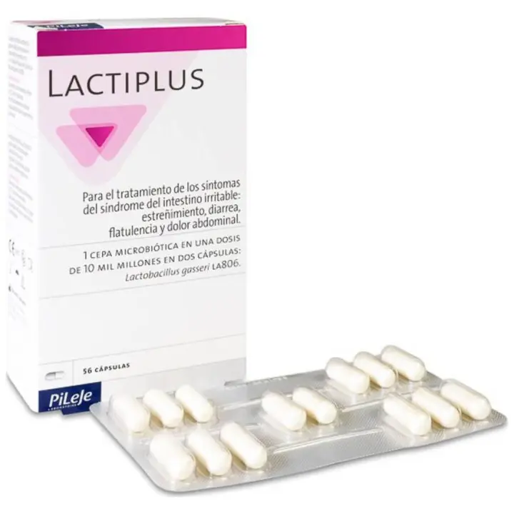 Pileje Cuidado Digestivo Lactiplus 56Caps - 1