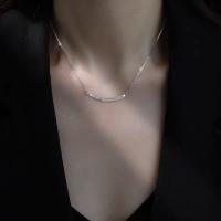 Colgante De Estilo Cool Para Mujer Con Pendentivo De Cobre Y Zirconia Y Cadena De Acero Inoxidable Joyería Versátil - details 5