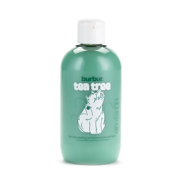 BURBUR CHAMPÚ PARA PERRO DE ÁRBOL DE TÉ 400ML - 1