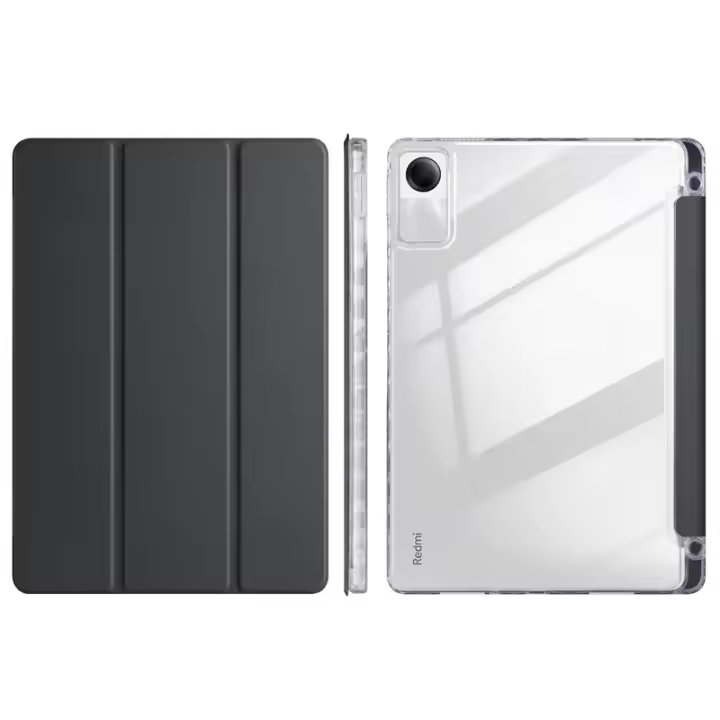 Funda Para Xiaomi Redmi Pad SE 11'' Cubierta De Acrílico Transparente Con Soporte Trifoliar Protectora Compatible Con Redmi Pad SE 11 2023 - 1