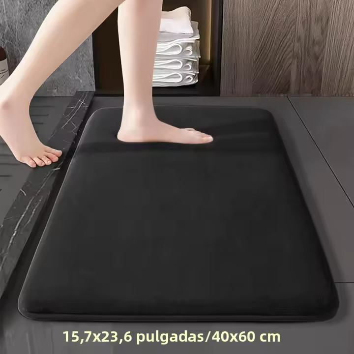 Alfombra Suave Y Antideslizante Para Baño Infantil Espesada Y Cómoda Para Niños Y Niñas De 7-12 Años Material Seguro - 1