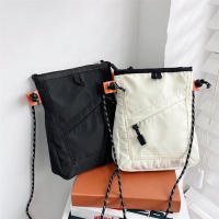 Bolso De Hombro Para Mujer Y Hombre Estilo Trendy Unisex Bolso De Mano Pequeño Para Estudiantes Bolso Cruzado Móvil Para Uso Diario - details 1