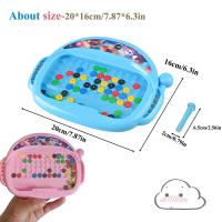 Tablero De Dibujo Magnético Para Niños Con Pluma Y Cuentas Juguete Educativo Sensorial Montessori Regalo Para Niños Y Niñas - details 13