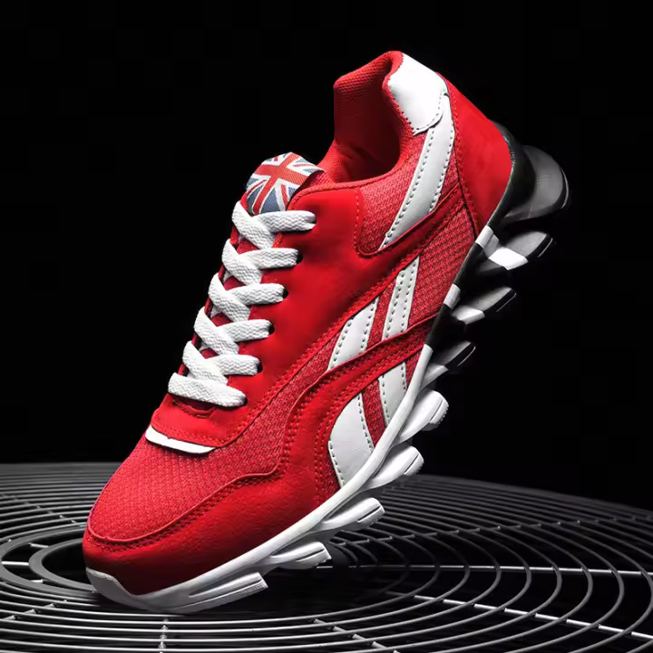 Zapatos De Deporte Para Hombre 2024 Moda Transpirables Antideslizantes Absorbedores De Choque Cómodos Para Caminar Tallas 39-48 - 1