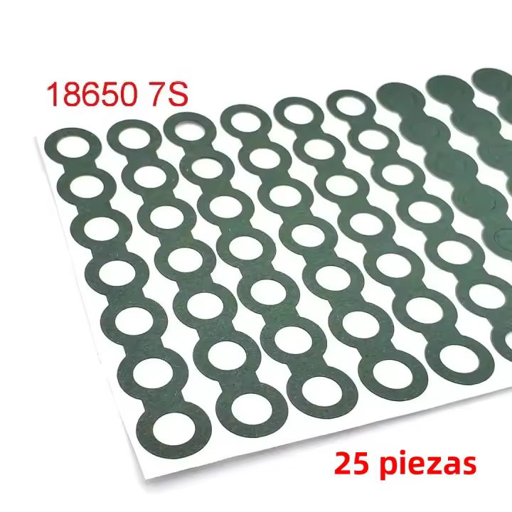 Goma De Aislamiento Para Batería De Litio 18650 21700 32650 Parche De Papel Para Pack De Baterías Adhesivo De Aislamiento Para Electrodo De Pesca - 1