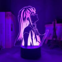 Lámpara De Noche Anime Demon Slayer Mitsuri Kanroji Figura 3D Iluminación Para Decoración De Dormitorio Regalo De Cumpleaños - details 7
