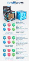MOYU Cubo Educativo 3D Para Niños Juguetes Inteligentes De Laberinto Tamaño 6 CM Versión Mejorada De Rompecabezas - details 9