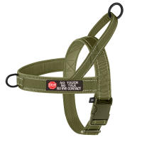 Harnés Reflectante Para Perro No Pull Táctico Militar Con Adhesivo Y Almohadilla Chaleco Para Mascota Pequeña Mediana Grande Para Pug Y Otros - details 10