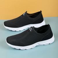 Zapatos Casuales Para Hombre MAEDEF Transpirables Ligeros Antideslizantes Comodidad Al Aire Libre Caminar Slip on Mesh - details 8