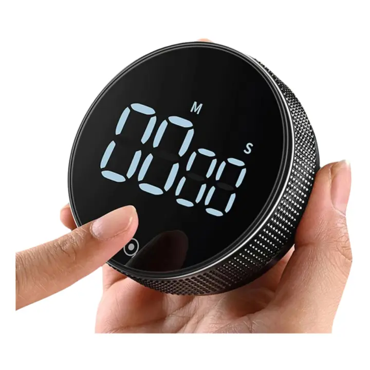 Tiempo De Cocina Magnético Digital Manual Youpin Reloj De Contador Mecánico Para Cocinar Baño Estudio Plástico Eco-amigable - 1