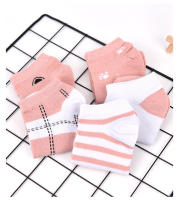 5 Pares De Calcetines Cortos De Moda Con Gato Para Mujer Calcetines Casuales De Poliéster De Talla Baja Para Damas - details 2