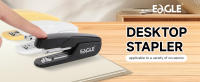 Eagle Mini Stapler Con Eliminador De Tachuelas Capacidad Para 12 Hojas Suministros Escolares Y De Oficina Tamaño Mini Material Plástico - details 0