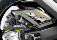 Cubierta De Disco De Freno Para Yamaha T-MAX 530 SX/DX TMAX 560 TMAX530 TMAX560 Techmax Protector De Alta Calidad Color Negro Azul Titánio Oro - details 0