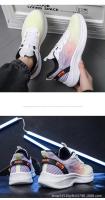 MOV Zapatos de otoño nuevos, ligeros, de suela blanda, transpirables, de malla voladora, de tacón bajo, de moda, casuales, de malla, zapatos deportivos para correr, zapatos para hombres - details 5