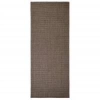 vidaXL Alfombra de sisal natural 80x200 cm Color Natural,  Negro,  Marrón y mas Alfombras de área  Alfombra de Piso para Sala de Estar Dormitorio Habitación Salón - details 3