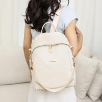 Nueva Mochipa de Tela Oxford with Textura de moda informal, mochila versátil y encilla para Exterior, Bolso de viaje para Mujer - details 16