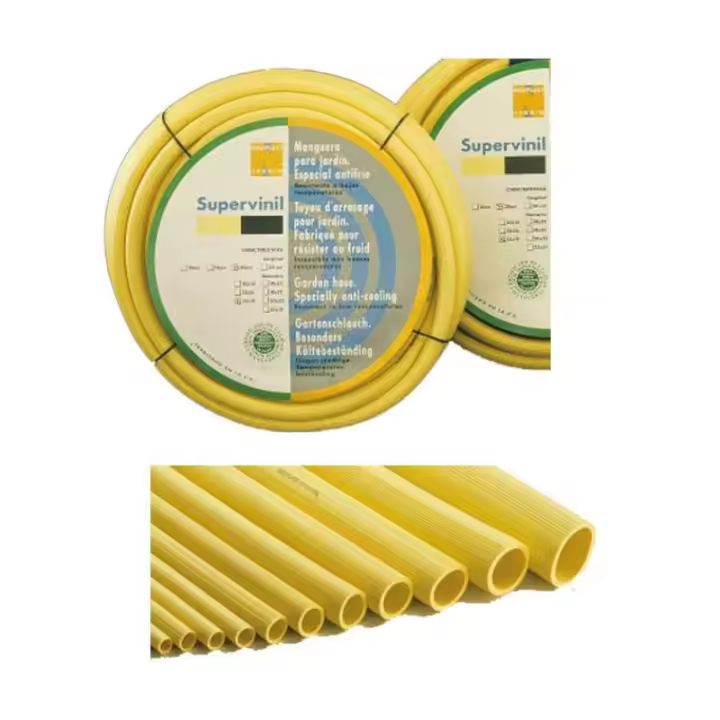 Baja pluvia manguera antifrio hueso 18x22 rollo 50 m - 1