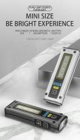 Linterna De Emergencia LED Super Brillante Con Fuente De Trabajo Y Magnete Alarma SOS Billetera Luz De Mano Impermeable Y Cargador De Batería - details 0
