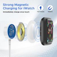Cable De Carga Multifuncional 4 En 2 Para Apple Watch Compatible Con iPhone 15 14 13 iWatch Series USB C Cable De Viaje - details 8