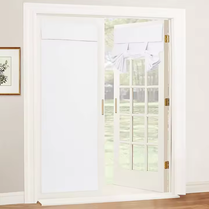 Puertas y ventanas Cortinas opacas aislantes del frío y el calor Decoración del hogar Protección de la privacidad, 2 piezas ( - 1