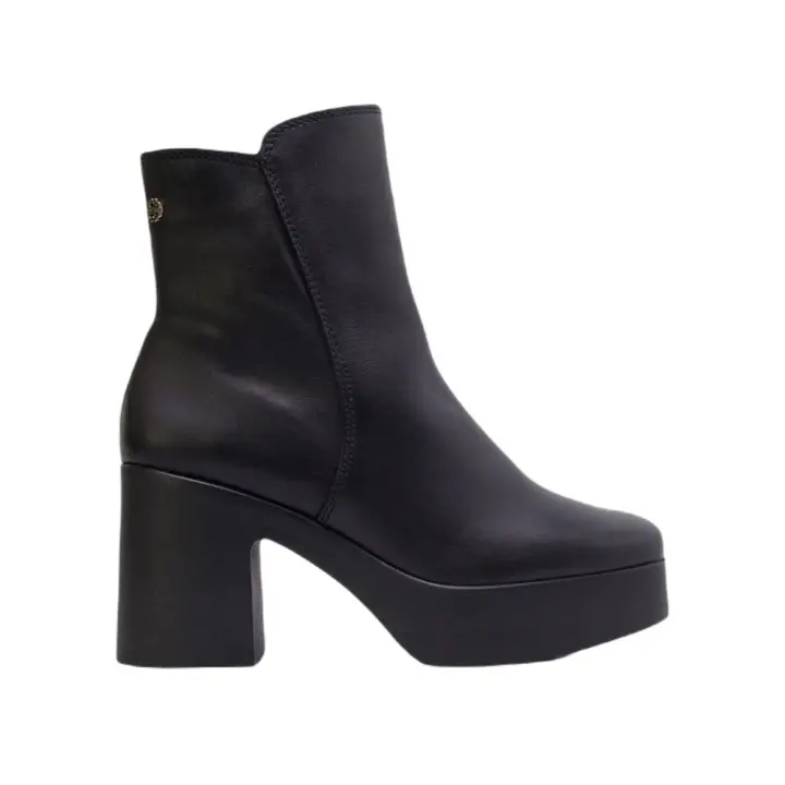 Botines marca Porronet modelo 4560-001-106W para mujer en color negro - 1