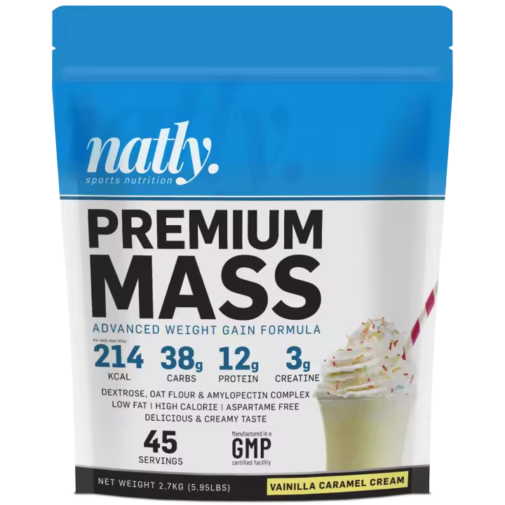 Natly nutrition - Ganador de Peso - Premium Mass Gainer - 2700 gr - 1