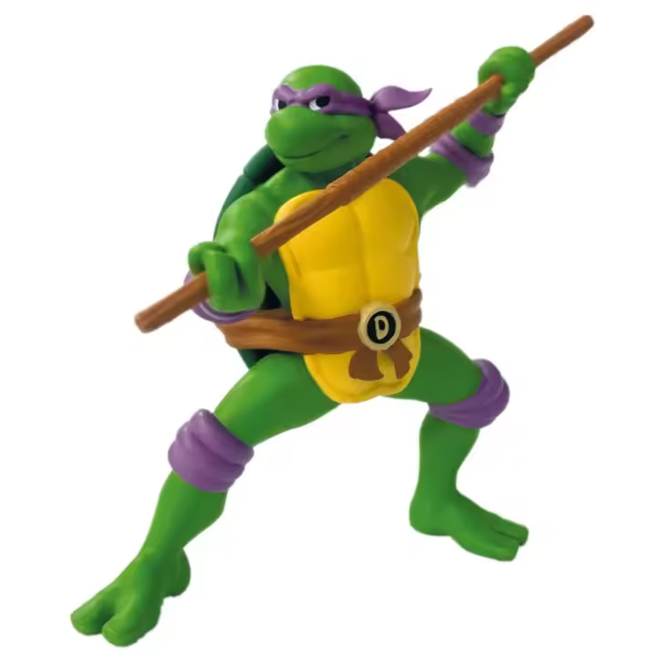 Figura Donatello Las Tortugas Ninja TMNT 9 cms - 1