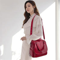 Mochila Retro Pequeña Para Mujer Mochila Multifuncional De Gran Capacidad Bolso Cruzado De Hombro Viaje Mini Bolso De Mano - details 7