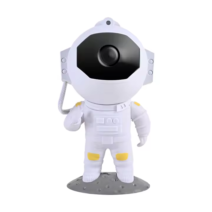 Proyector De Estrellas Astronáutico Luz Nocturna Galaxia Neblina Celeste LED Para Decoración De Habitación Infantil Con Timer - 1